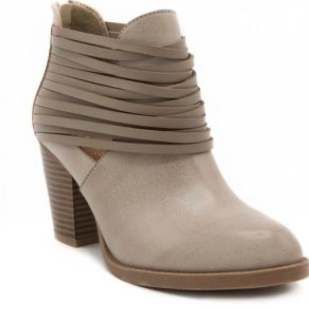 Rampage Ankle Boot With Block Heel